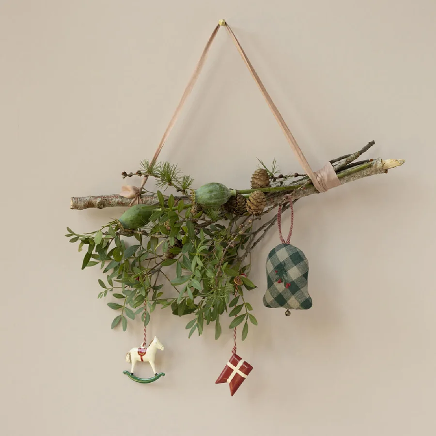 Maileg Metall-Weihnachtsanhänger, Dannebrog