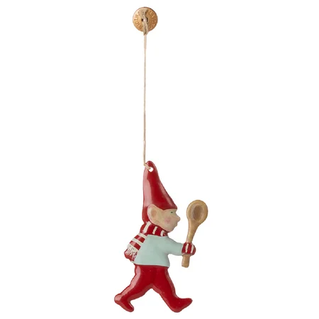 Maileg Metall-Weihnachtsanhänger, Pixi – Löffel
