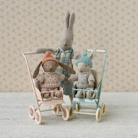 Maileg Winterhase Micro, Sand - Mint