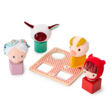 Lilliputiens Louis Ziehwagen mit Figuren