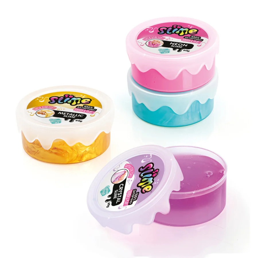 So slime Schleim, verschiedene Farben