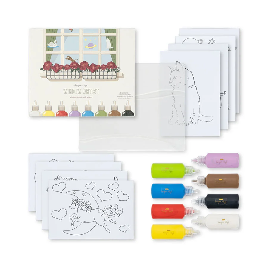 Konges Sløjd Fensterfarbe, Multi