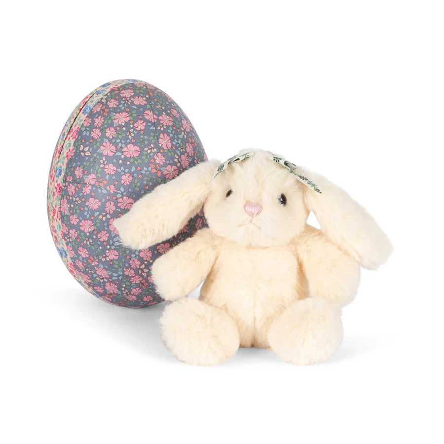 Konges Sløjd Kaninchen im Osterei, off white