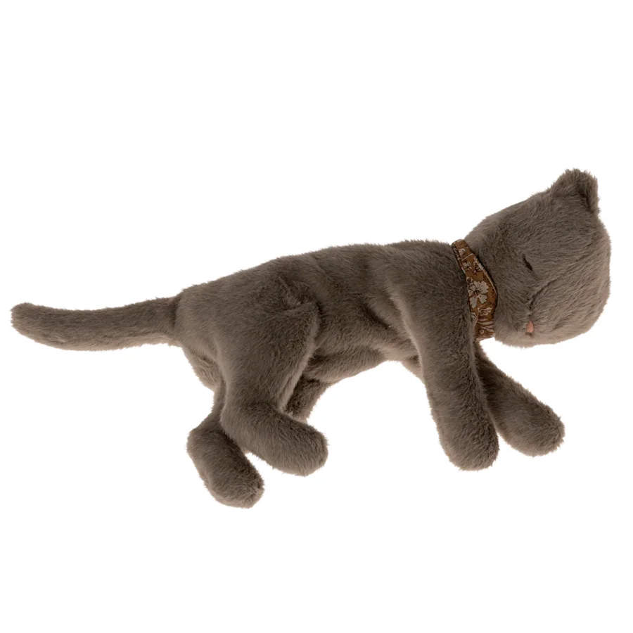 Kätzchen, plüsch - earth grey, Maileg