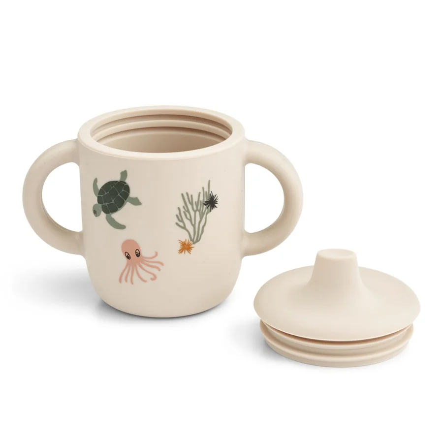 Neil Trinklerntasse Sea Creature, sandy, Liewood