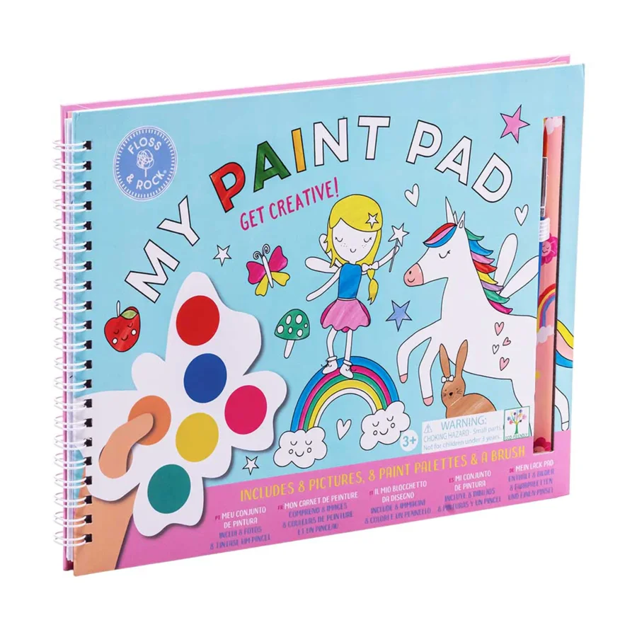 Mein Malbuch - Regenbogenfee, Floss & Rock