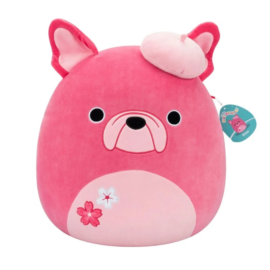 Squishmallows 40 cm, Elise Fransk Bulldog
