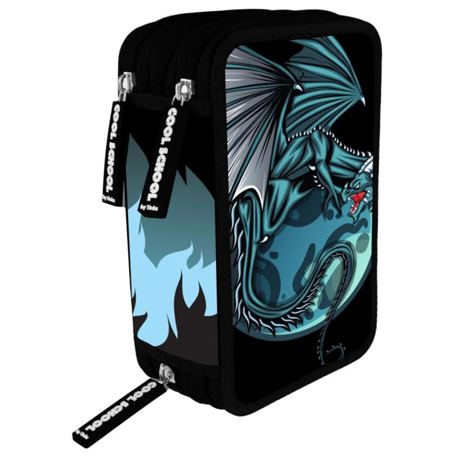 Federtasche 3 Fächer von Tinka , Drache