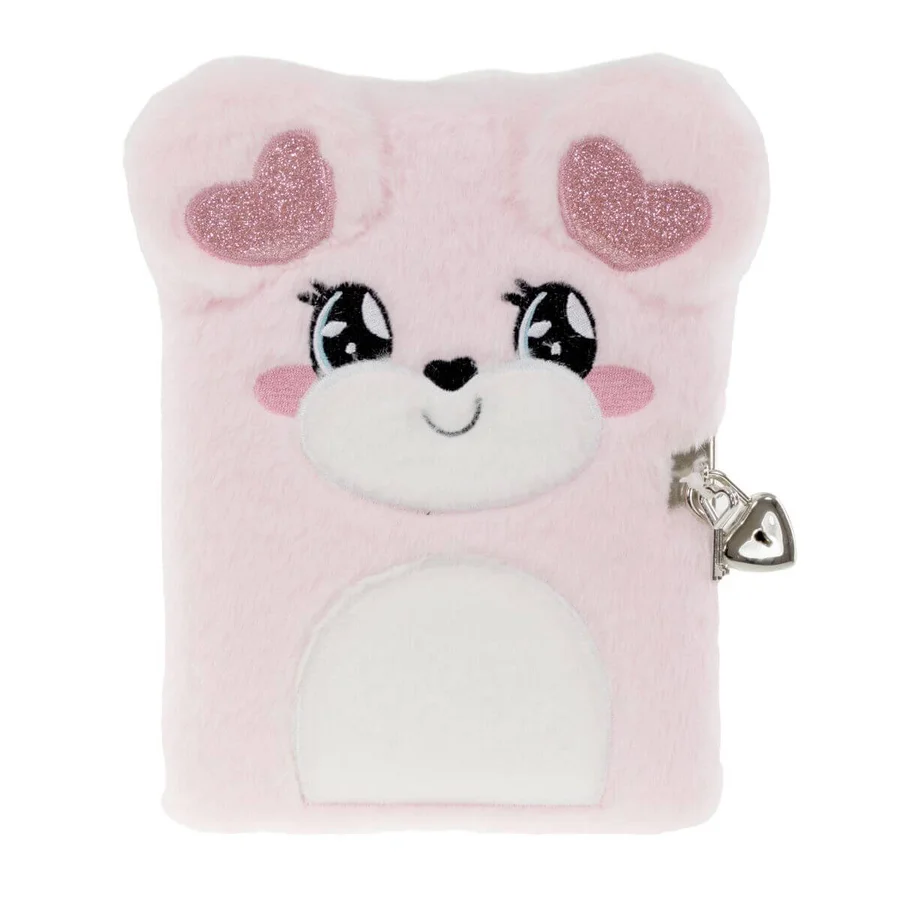 Tinka Tagebuch Plüschteddy mit Herzohren