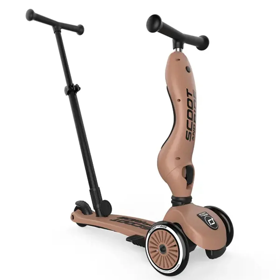  Scoot and Ride Highwaykick 1 Push & Go, Mocha