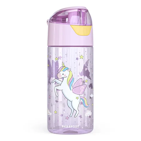 Bearfoot Leichtgewicht-Trinkflasche, Einhorn 450 ml