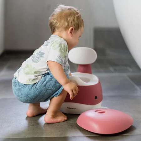 Kindsgut Kindertöpfchen, Wal - Dusty Pink