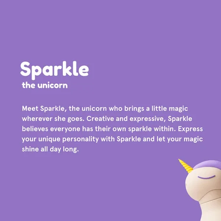 Bestie By asobu, Trinkflasche Einhorn - 460 ML