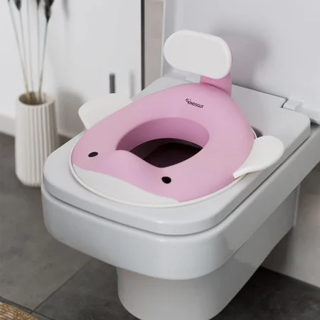 Kindsgut Toilettensitz, Wal - Pink