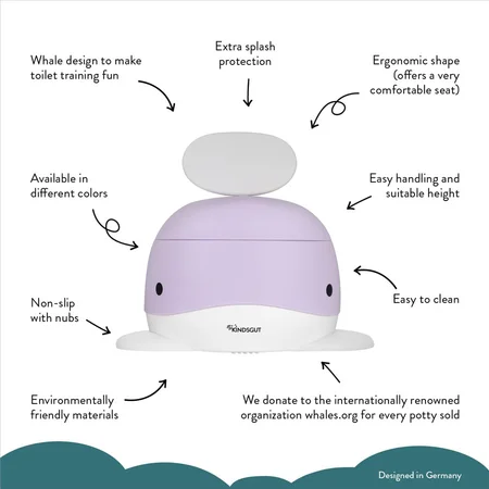 Kindsgut Kindertöpchen, Wal - Lilac