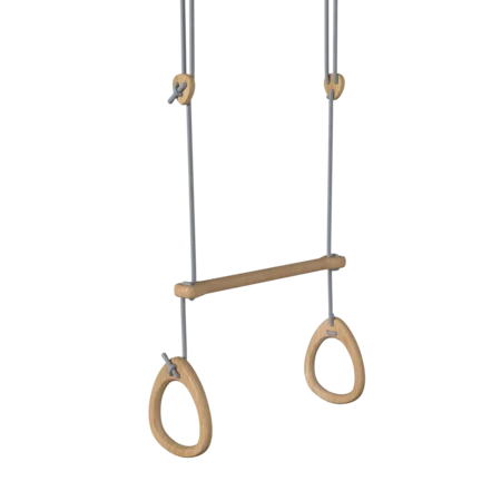 Lillagunga Acrobat Eiche, Graue Seile, 2-2.8 m