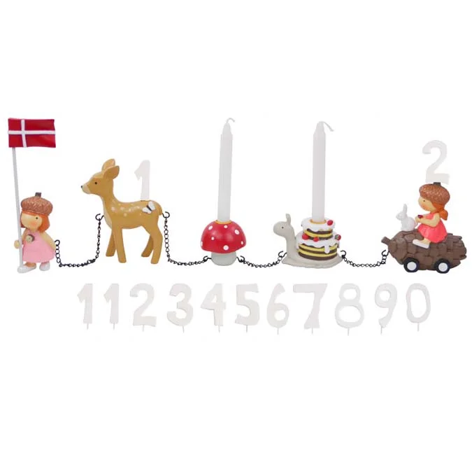 Kids by Friis Geburtstagszug "Waldelfen"