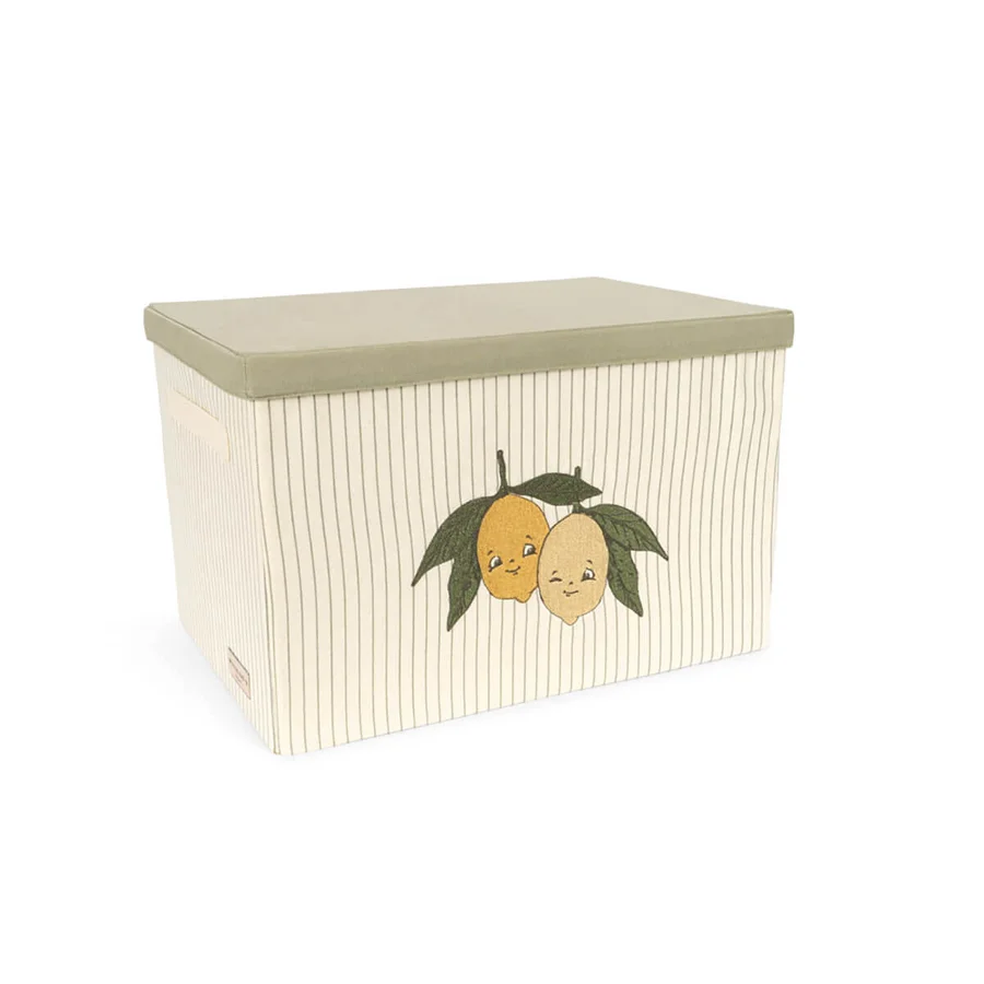 Konges Sløjd Aufbewahrungskorb, klein- Lemon