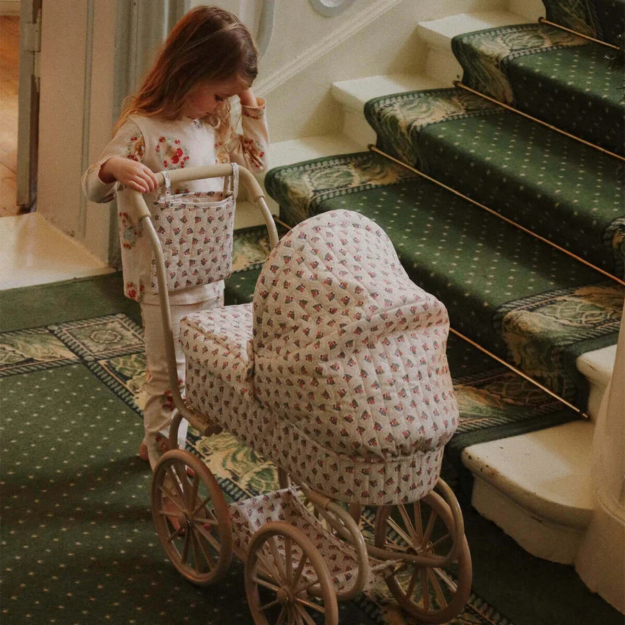 Konges Sløjd Minnie-Puppenwagen, Verona Blues