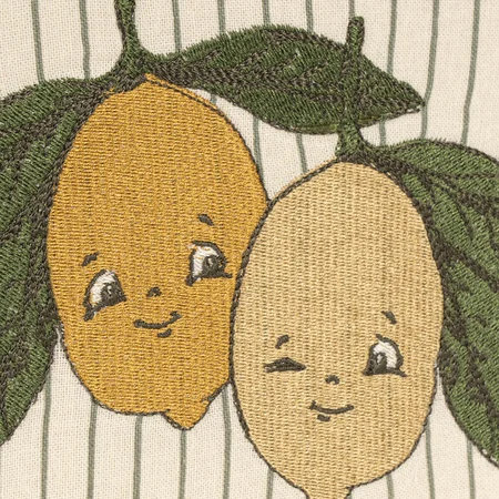 Konges Sløjd Aufbewahrungskorb, klein- Lemon