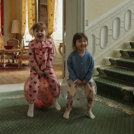 Konges Sløjd Glitzer Hüpfball, Cherry