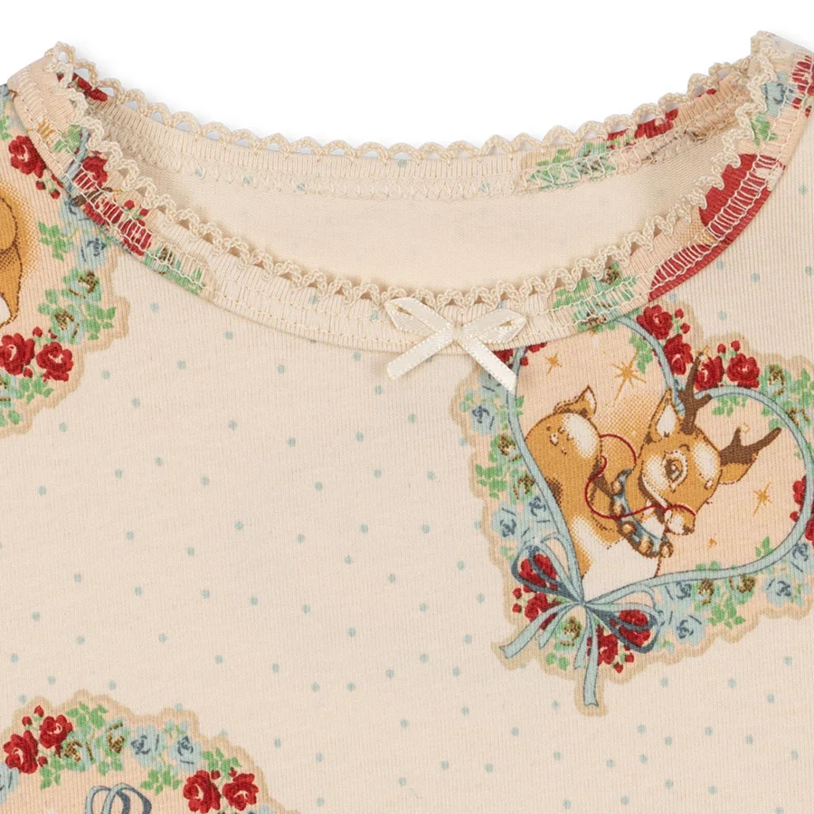 Konges Sløjd Basic Pyjama-Set, Deer Diary