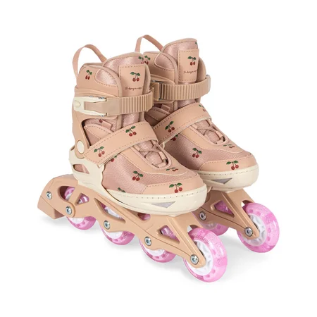Konges Sløjd Inline-Skates mit Licht, Cherry Blush