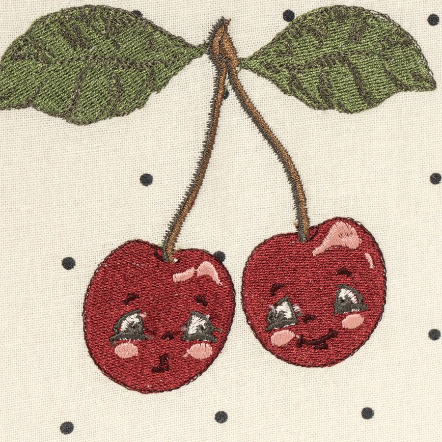 Konges Sløjd Aufbewahrungskorb, klein - Cherry