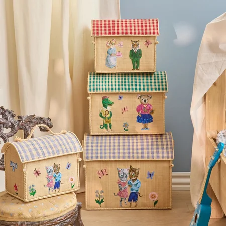 Rice Aufbewahrungskorb, natur - groß