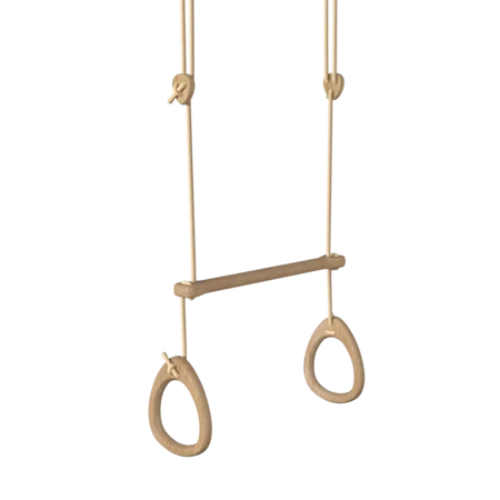 Lillagunga Acrobat Eiche, Beige Seile, 3.8-4.8 m