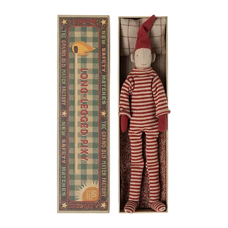 Maileg langbeinige Elfe in Streichholzschachtel, klein