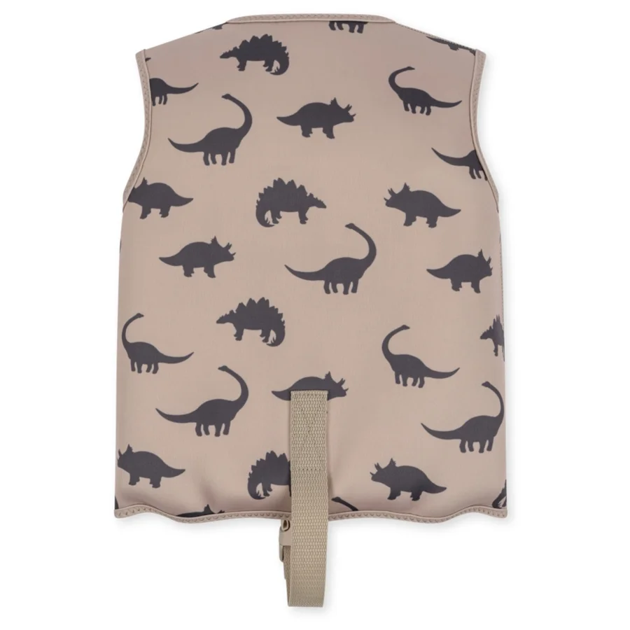 Konges Sløjd Neopren svømmevest, dino silhouette