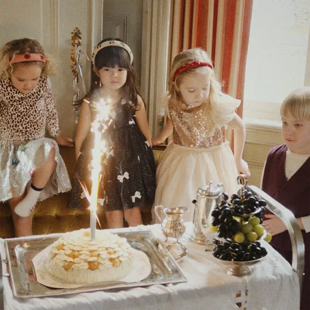 Konges Sløjd Perlen-Haarreifen, Cherry