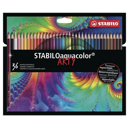 Stabilo Arty akvarel farveblyanter, 36 stk