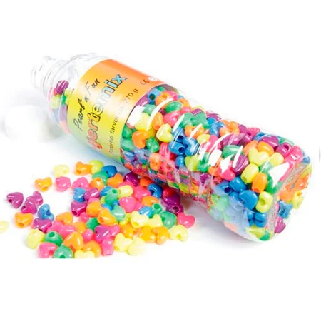 Perlen in der Flasche, herzmix