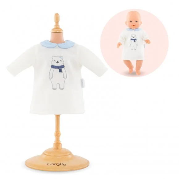 Corolle Puppenkleidung Mon Grand Kleid mit Eisbär - 36 cm