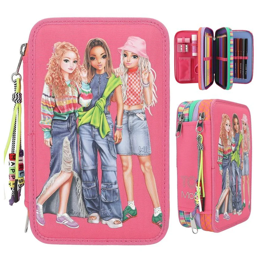 TOPModel Dreifach-Federmäppchen, Joy