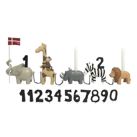 Kids by Friis Fødselsdagstog, Safaridyr