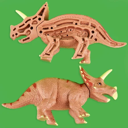 Robetoy Dinosaurier-Anatomie-Puzzle