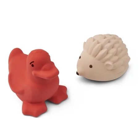 Liewood 2er-Pack Badespielzeug, apple red/rose