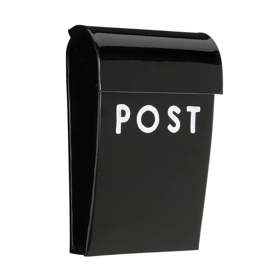 Bruka Design postkasse, mini - sort