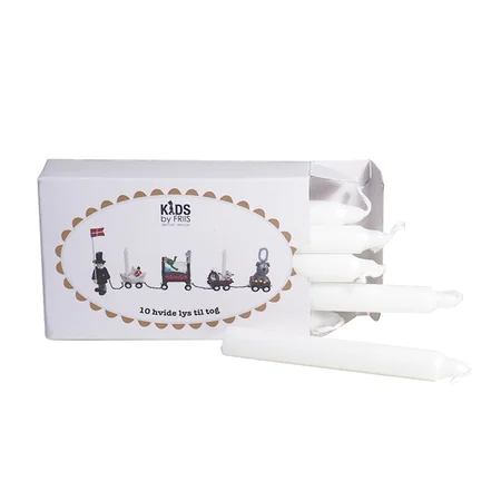 Kids by Friis Kerzen für den Geburtstagszug, 10 stk