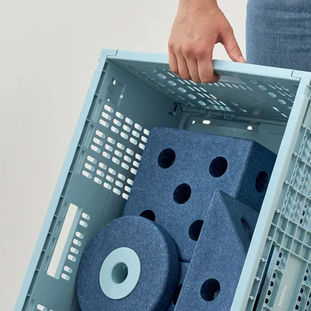 Modu Opbevaringskasse, Sky Blue