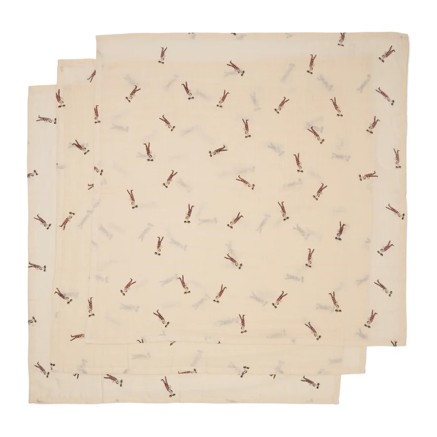 Konges Sløjd 3-pak stofbleer, Strong Man