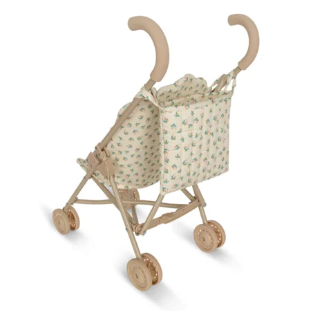 Konges Sløjd dukke klapvogn, fleur coloré