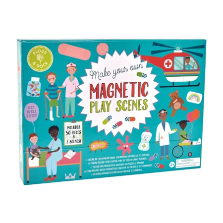 Magnetisches Spieset - Fröhliches Krankenhaus, Floss & Rock