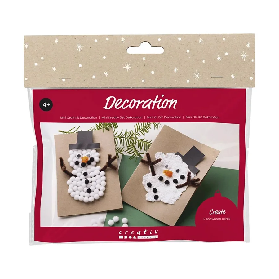 Creativ Company Mini DIY Kit Dekoration, Weihnachten