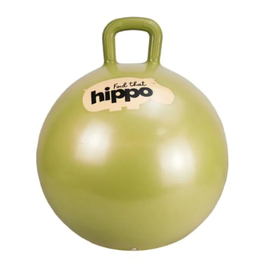 Find that hippo Hüpfball, old gold 