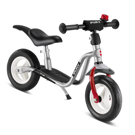 Puky learner løbecykel plus, sølv