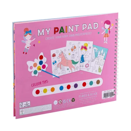 Mein Malbuch - Regenbogenfee, Floss & Rock